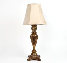 Nouveau Cast Metal Lamp