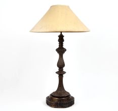 Cast Metal Ornate Lamp