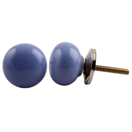 Slate Blue Knob Small