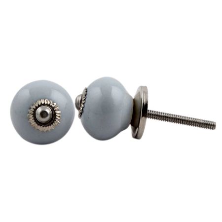 Light Grey Knob Small