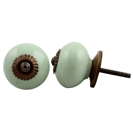 Solid Light Green Knob