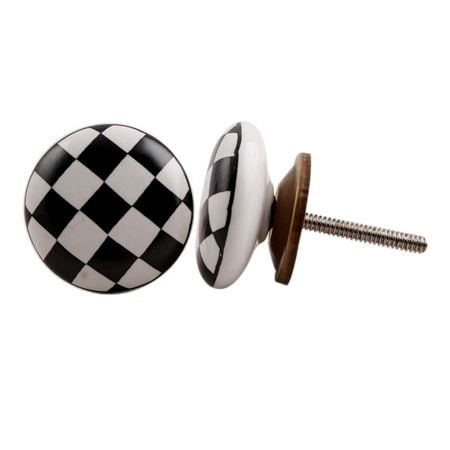 Chess Flat Knob