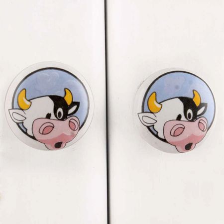 Bull Ceramic Knob