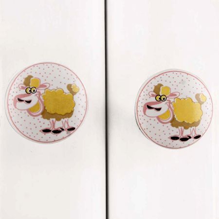 Sheep Ceramic Knob
