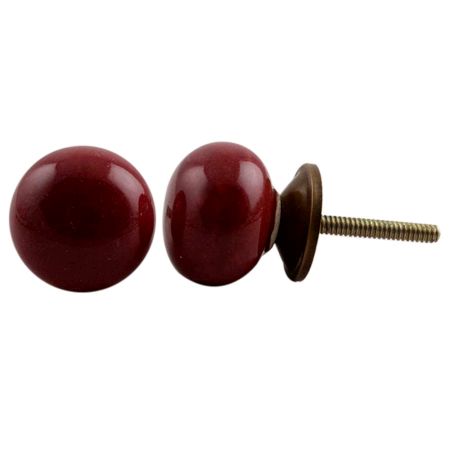 Cherry Small Flat Knob (1)