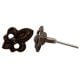 Fleur De Lis Metal Knobs