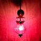 Pink Pumpkin Glass Wall Lamp
