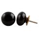 Black Flat Knob