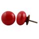 Blood Red Flat Knob
