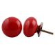 Blood Red Flat Knob