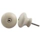 Cream Ceramic Knob