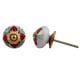 Red Flower Crackle Ceramic Dresser Knob Online