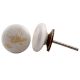 Golden Lilium Flat Knob