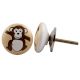 Monkey Ceramic Knob