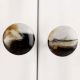 Marble Flat Ceramic Knob (1)