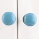 Turquoise Flat Knob