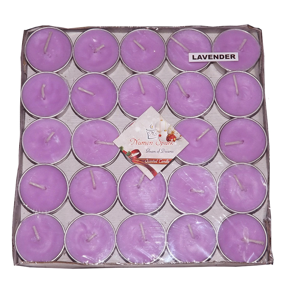 True Lavender Tea-Light Candle (Pack of 50)