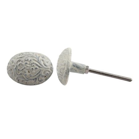 Floral Metal Dresser Knobs