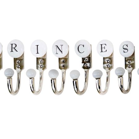 PRINCESS White & Black Alphabet Hooks (Combo Pack)