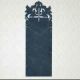 Blue Long Venetian Mirror-46.5 inches X 16 inches