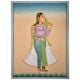 Painting Of Mughal Lady