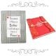Grey Photoframe With Red Diary (Combo Pack)