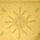 Yellow & Green Embroidered Bedsheet