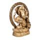 Bronze Ganesha Statue with Rat