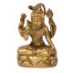 Lord Shiva Seated Bronze God Statue