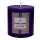 True Lavender Scented Smooth Pillar Candle (3 Inches X 3 Inches)