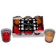 Amour Rose-Vanilla Caramel Dual-Scent Votive Candle (Pack of 6)