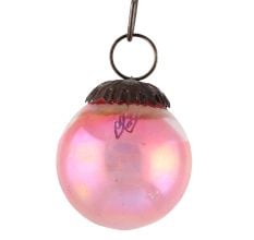 Pink Round Small Christmas Hanging Online