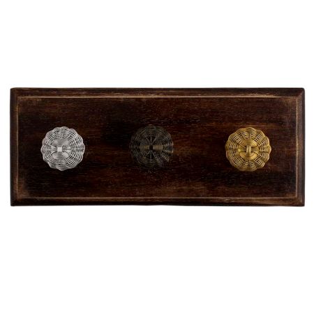 Mix Metal Wire Wooden Hooks