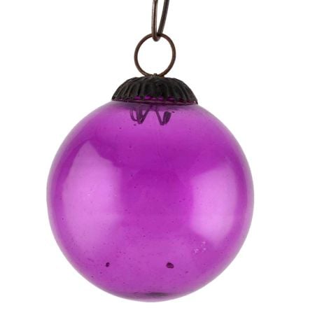 Purple Round Christmas Hanging Online