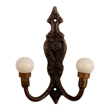 Solid Cream Iron Hooks