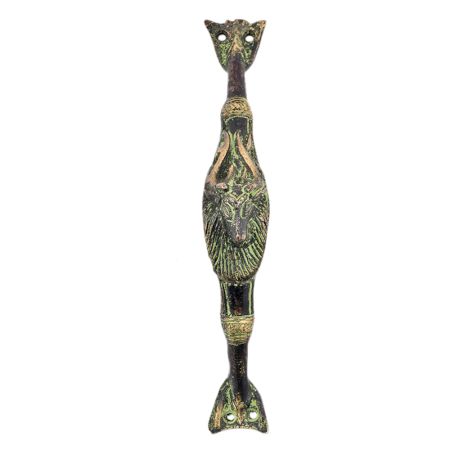 Goat Face Brass Door Handle