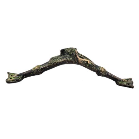 Goat Face Brass Door Handle