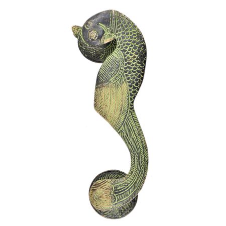 Brass Curved Peacock Handle