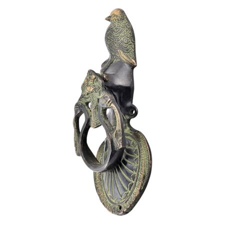 Bird Standing Brass Door knocker