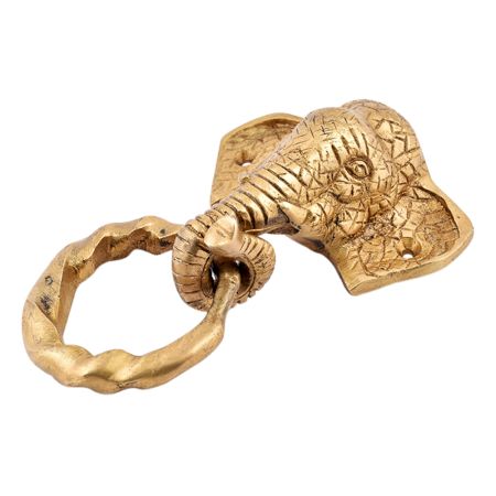 Elephant Face Door Knocker