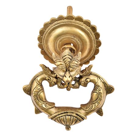 Bronze Dragon Head Door Knocker