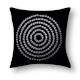 Black And Grey Textured Cushion Cover