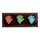 Multi Resin Fingers Wooden Hooks