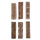 Set of 6 Piece New Mix Wooden Printing Block