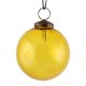 Yellow Round Star Cut Christmas Hanging Online