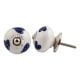 Navy Blue Heart Knob
