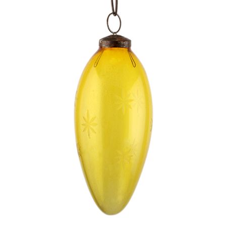 Daikon Yellow Star Cut Christmas Hanging Online