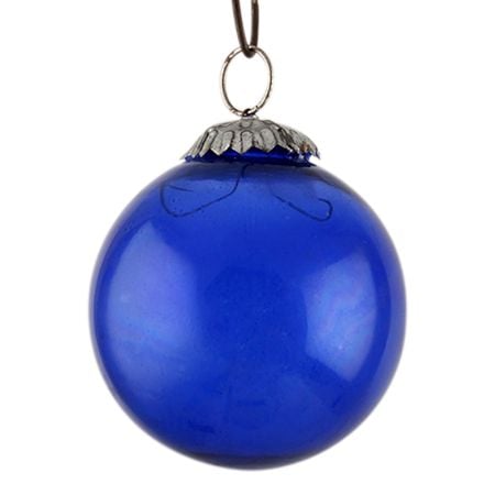 Navy Blue Round Christmas Hanging Online