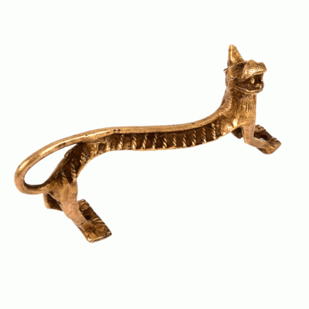 Bronze Tiger Long Body Door Handle