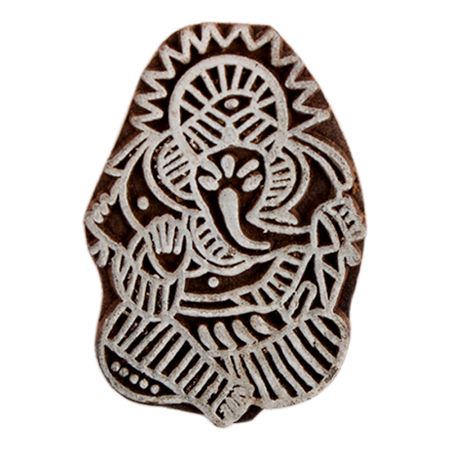 Set of 1 Piece New Wooden Printing Block